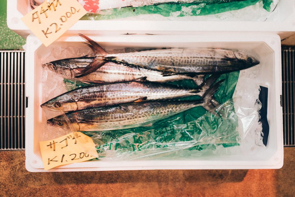 Fischarten in Tokio
