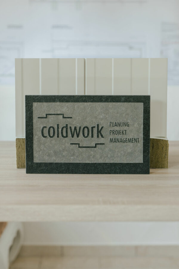 Firmenschild coldworks